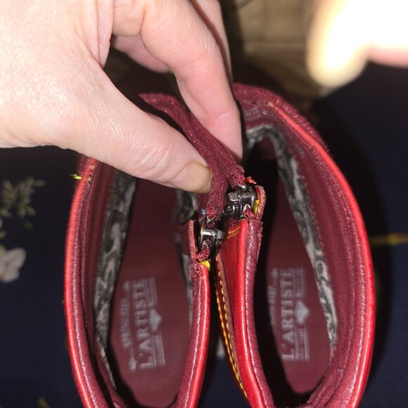 L'Artiste by Spring Step Red SoCute (Size 40 based on fit) Size 41 - NWOT - Picture 9 of 10